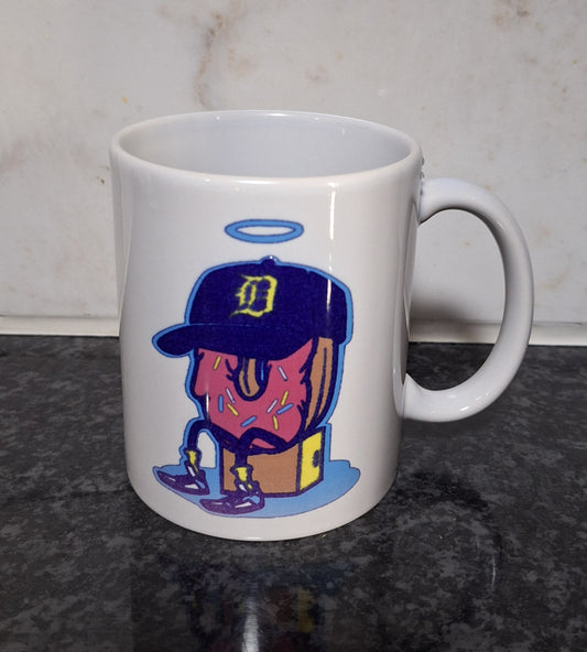 Dilla Donut Record Crate Mug - Catch Body Customs