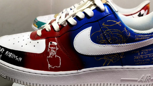 Basquiat AF1s - Catch Body Customs