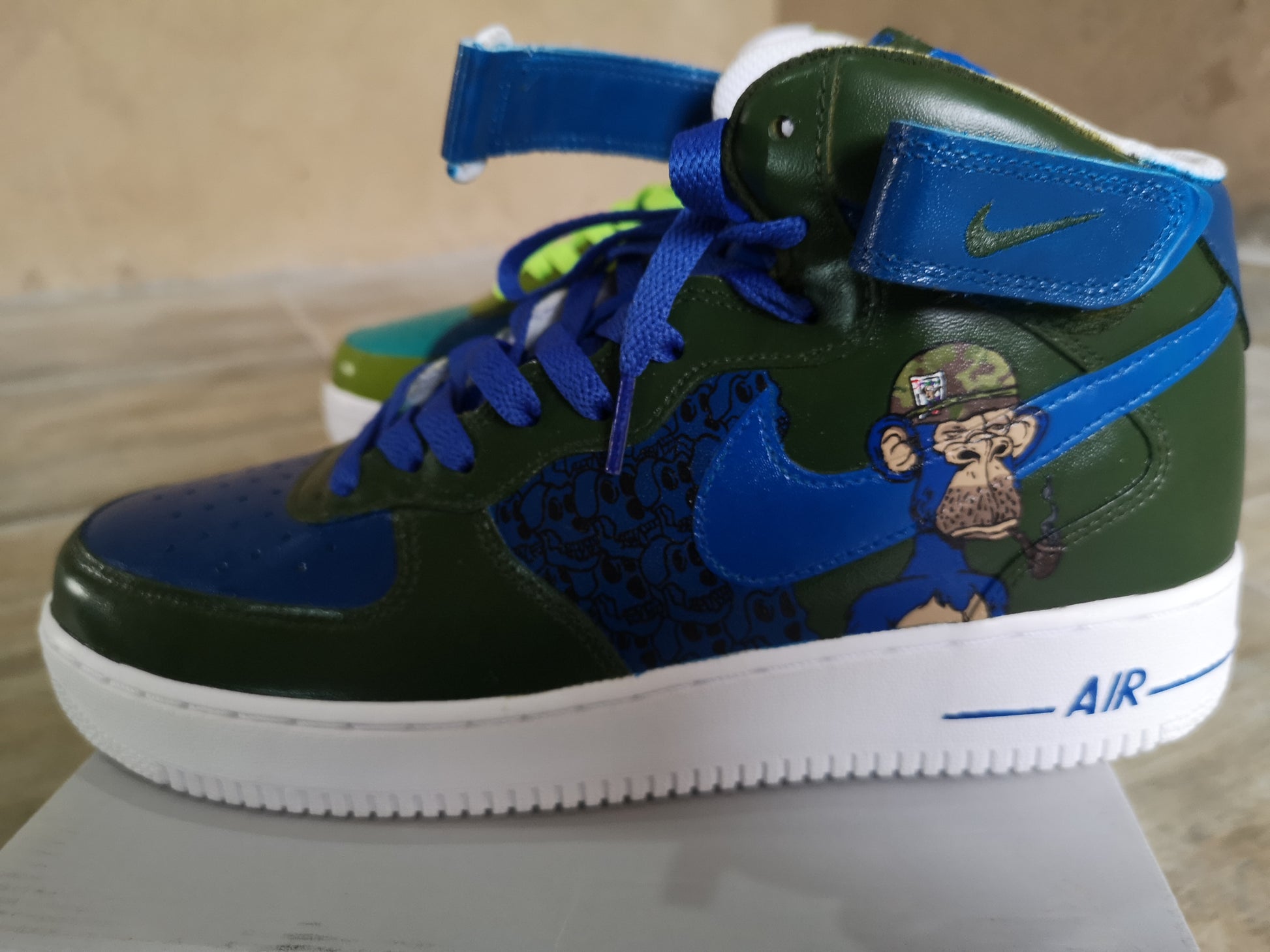 Ape Force 1 Sneakers - Catch Body Customs