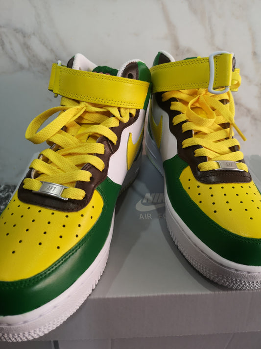 ALL CAPS FORCE 1S - Catch Body Customs