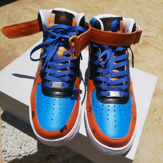 Meth vs Wolverine Air Force 1s - Catch Body Customs