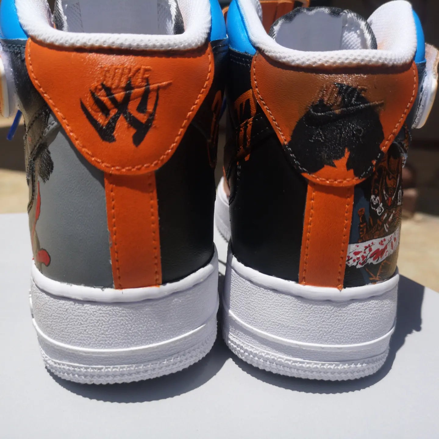 Meth vs Wolverine Air Force 1s - Catch Body Customs