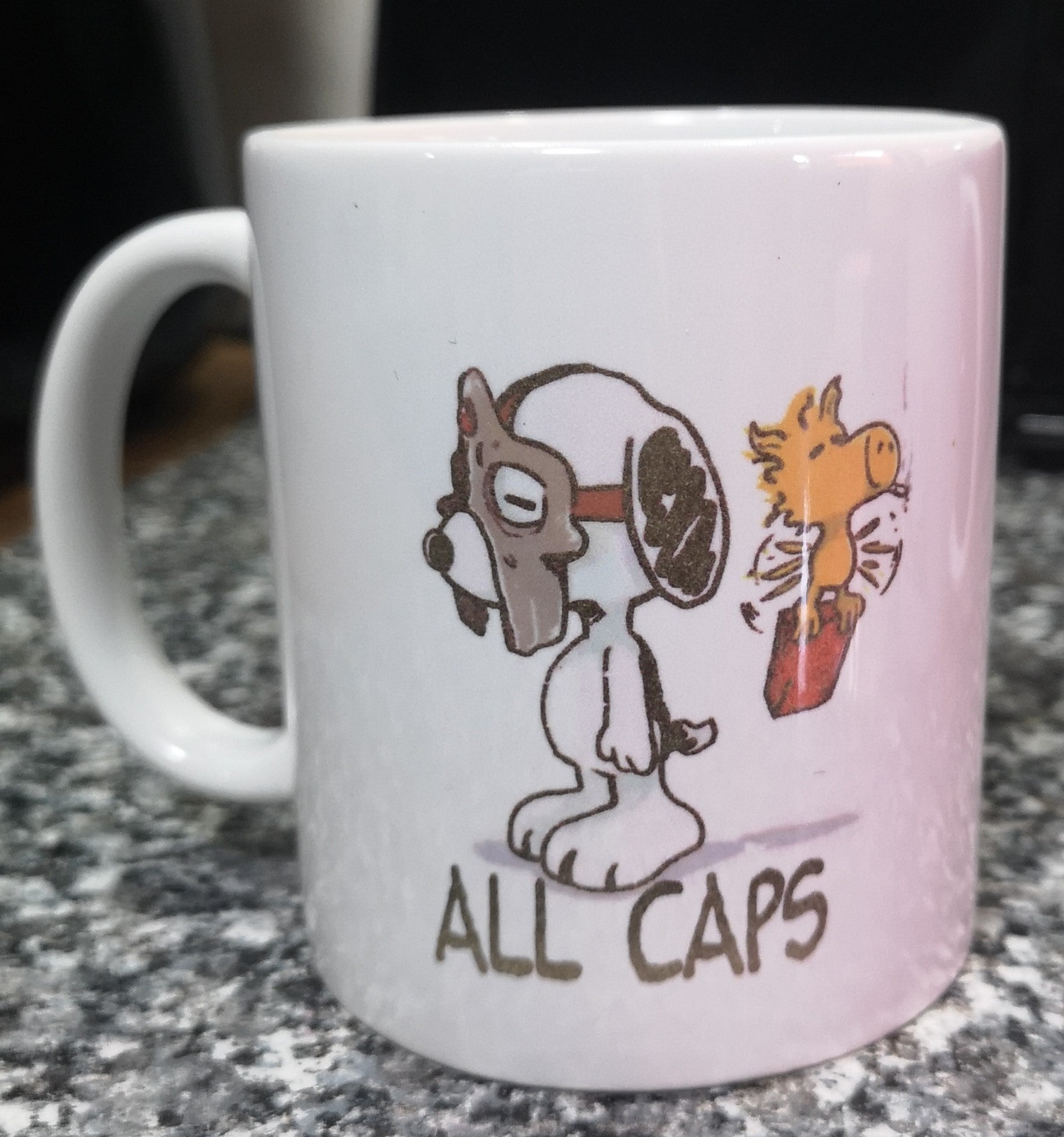 ALL CAPS Mug - Catch Body Customs