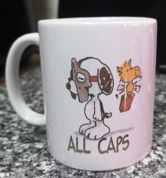 ALL CAPS Mug - Catch Body Customs