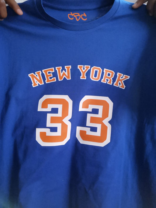 Ewing Knicks T-Shirt - Catch Body Customs