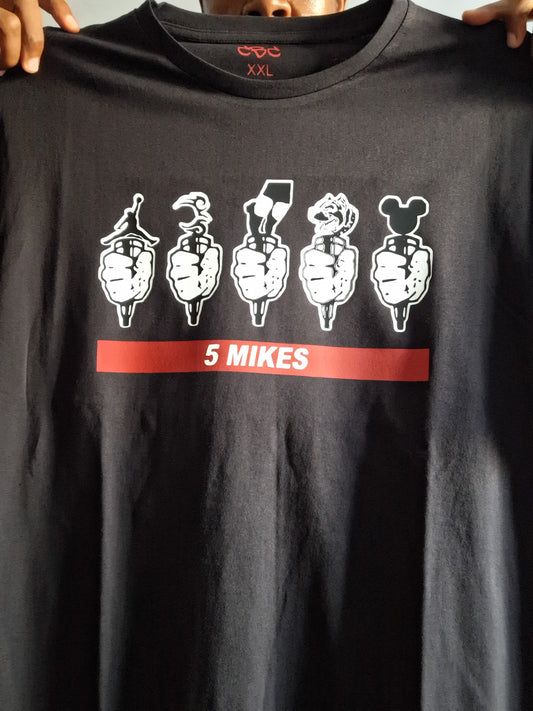 5 Mikes T-shirt - Catch Body Customs