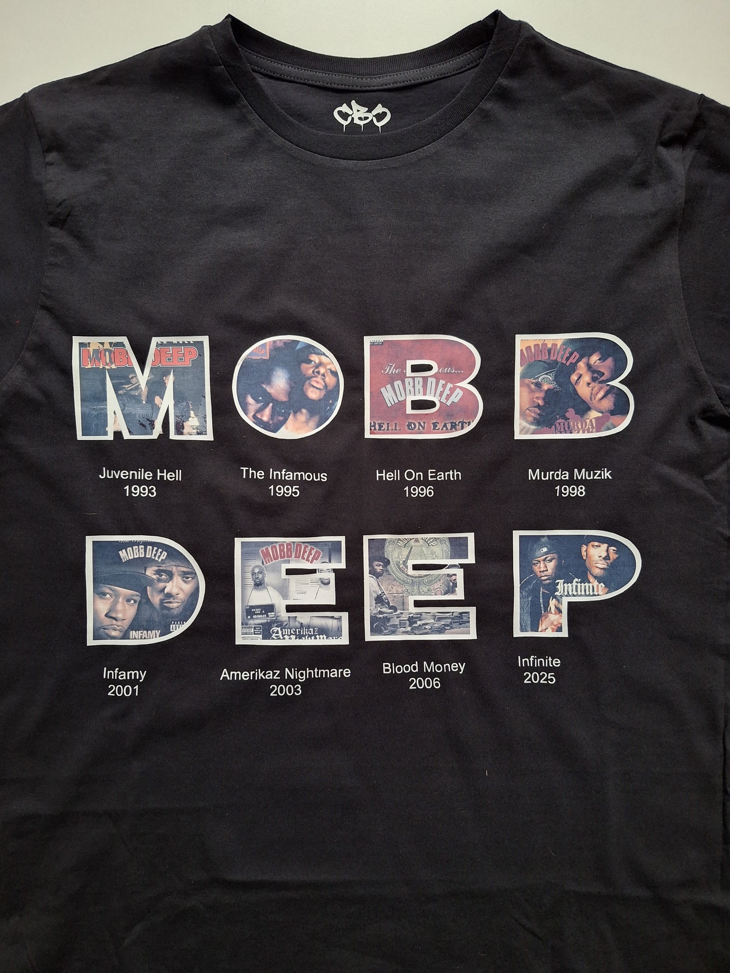 Mobb Deep Albums T-shirt 