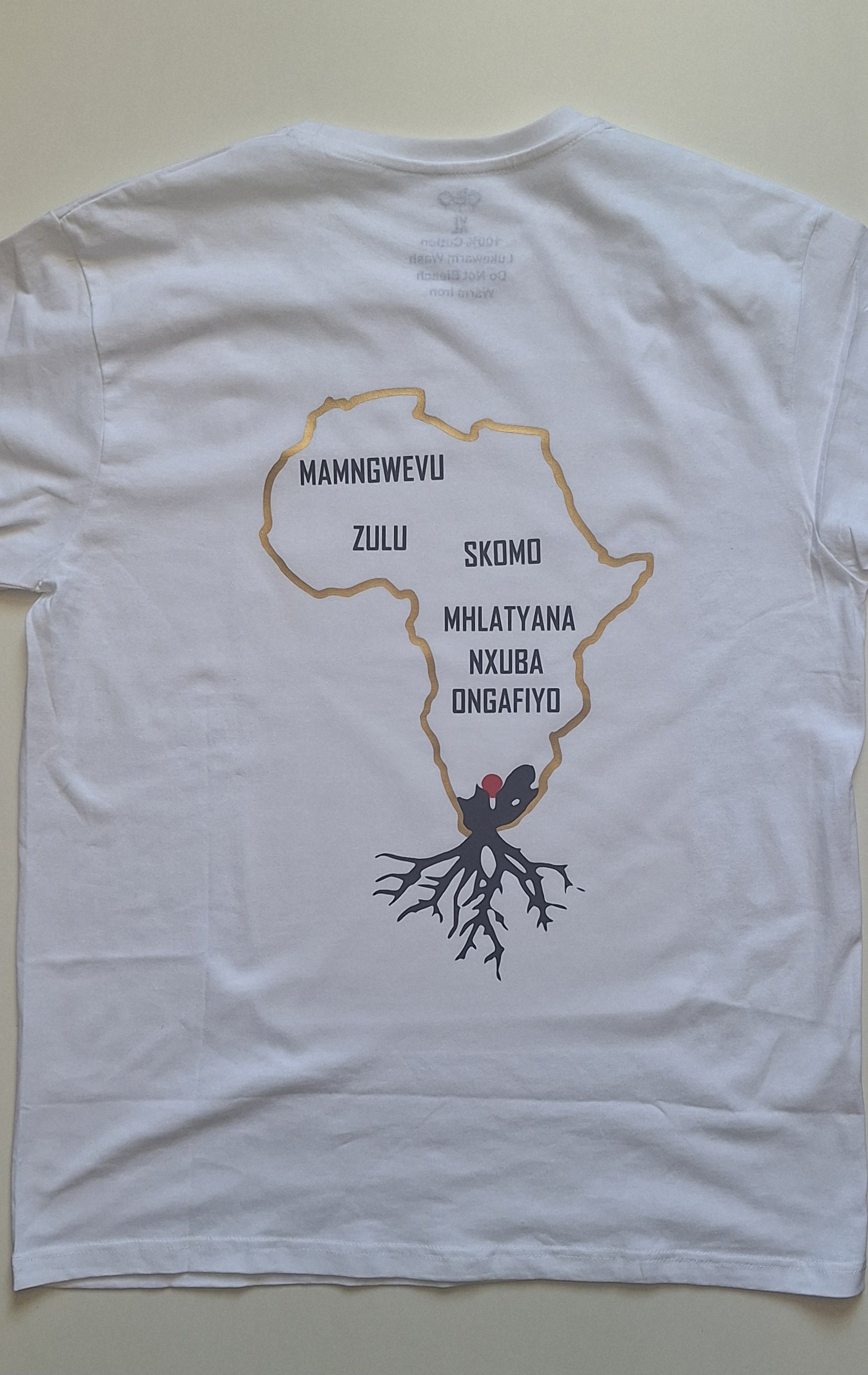 Iziduko Africa T-shirt - Catch Body Customs