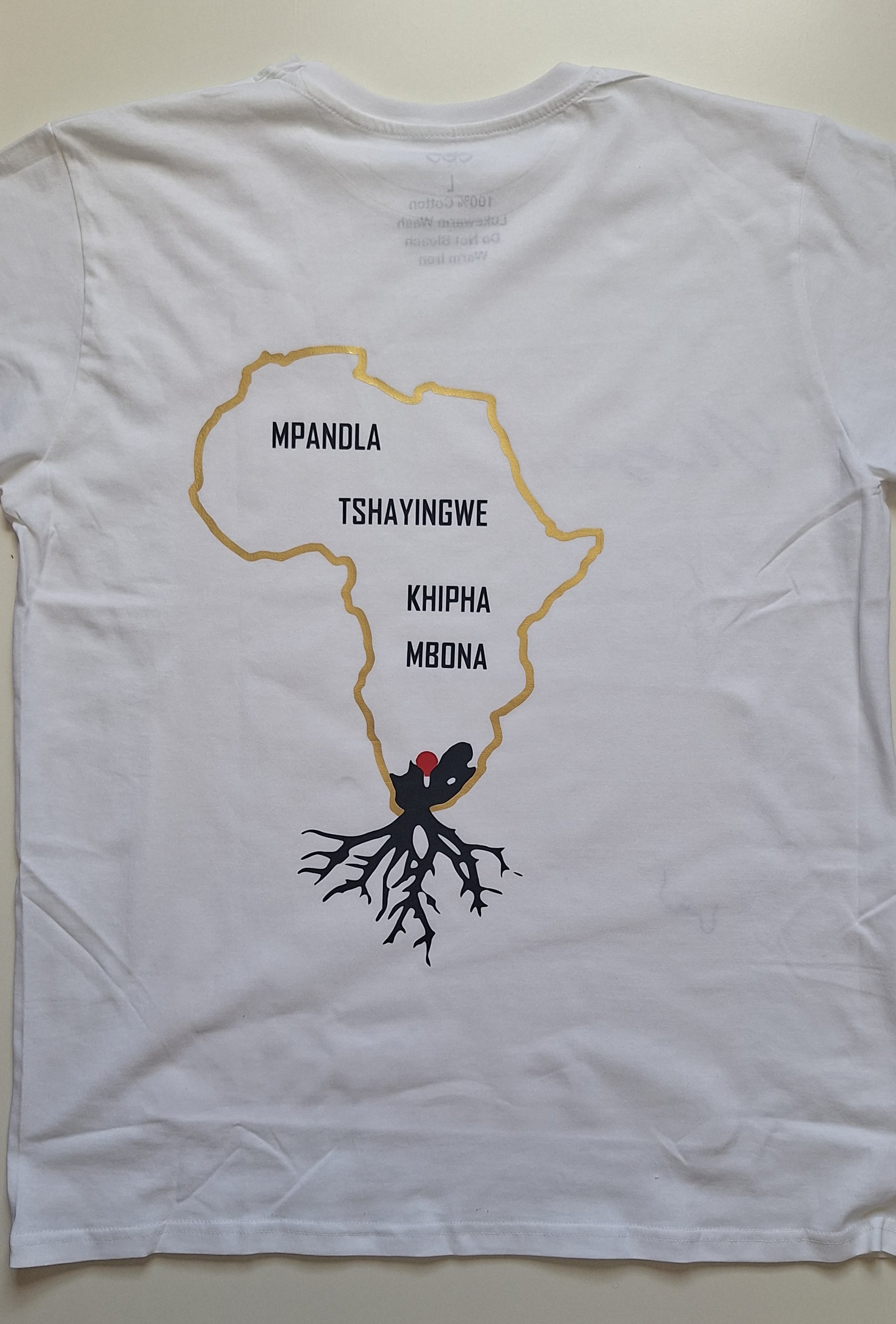 Iziduko Africa T-shirt - Catch Body Customs