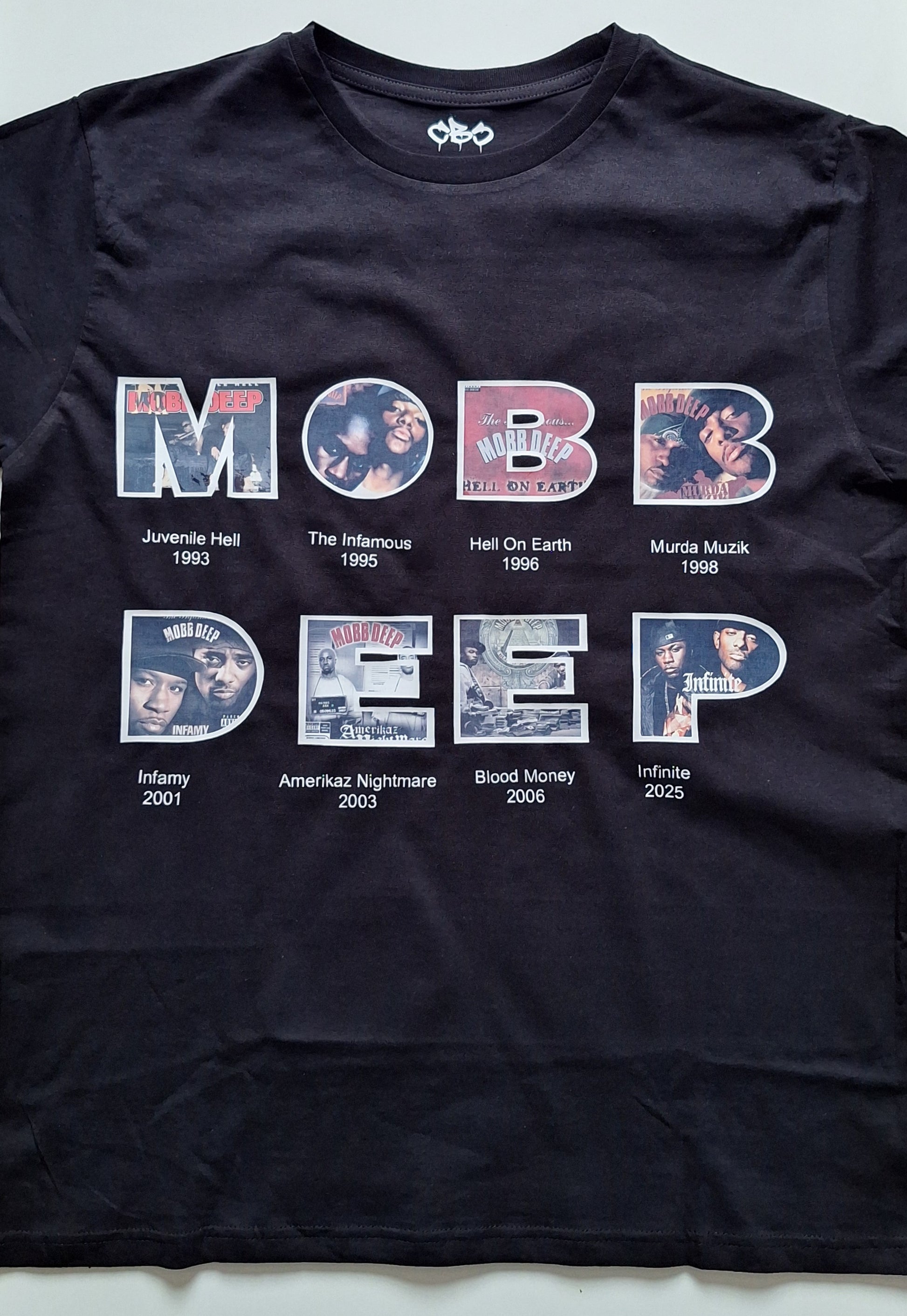 Mobb Deep Albums T-shirt 
